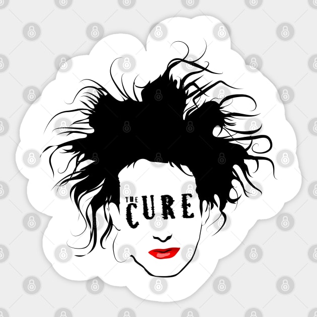 The Cure Sticker by bambangbuta